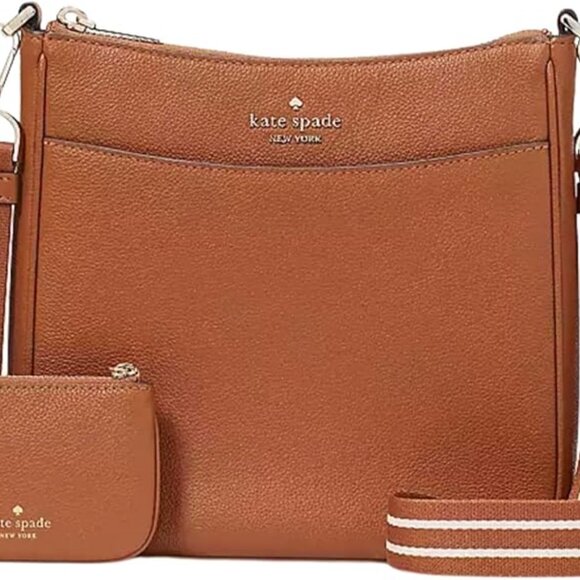 Kate Spade Rosie Medium Swingpack Crossbody Bag, Warm Gingerbread - Picture 8 of 9